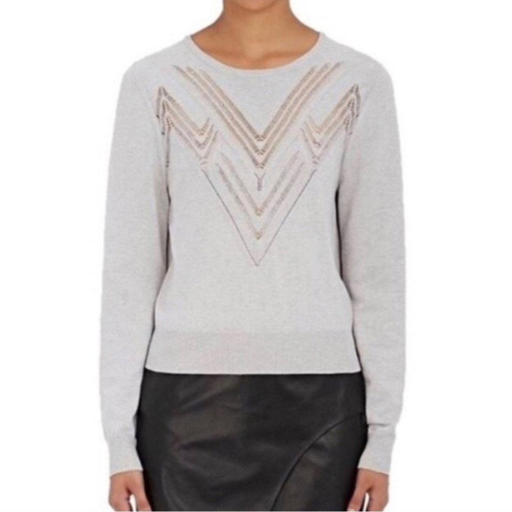 L'AGENCE cashmere blend knit sweater NWT - Picture 2 of 10